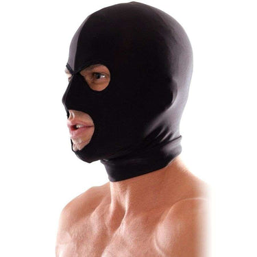 Cappuccio in Spandex a 3 Fori per Incognito, Visibilità e Accesso alla Bocca